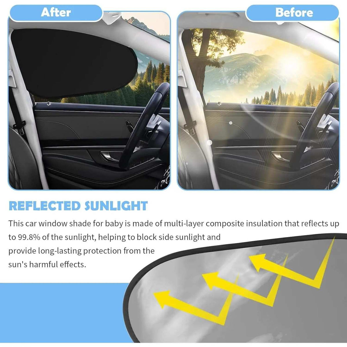 Car Window Sun Shades