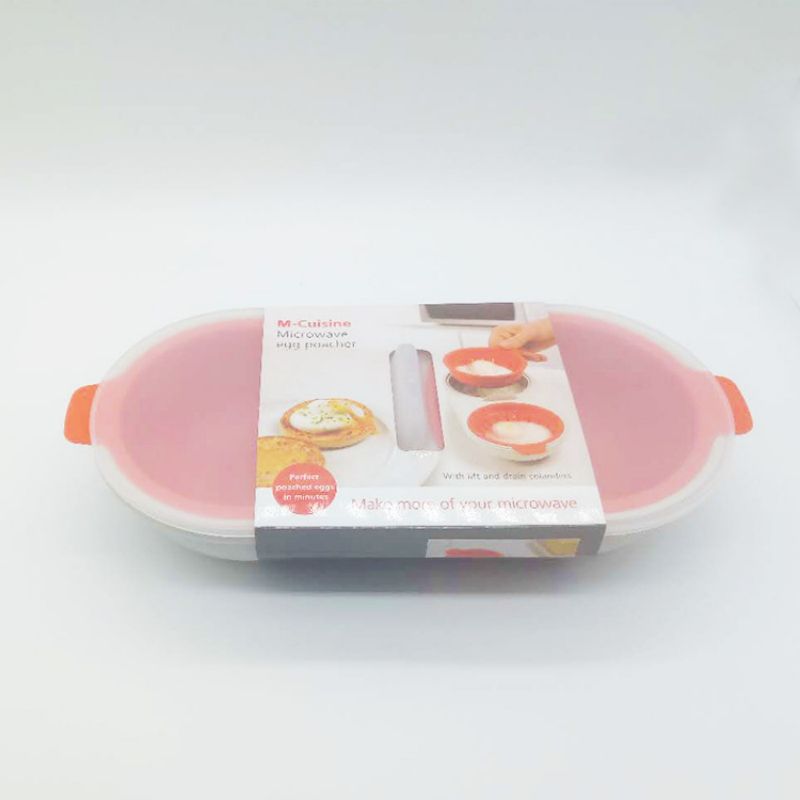 Portable egg cooker for microwave