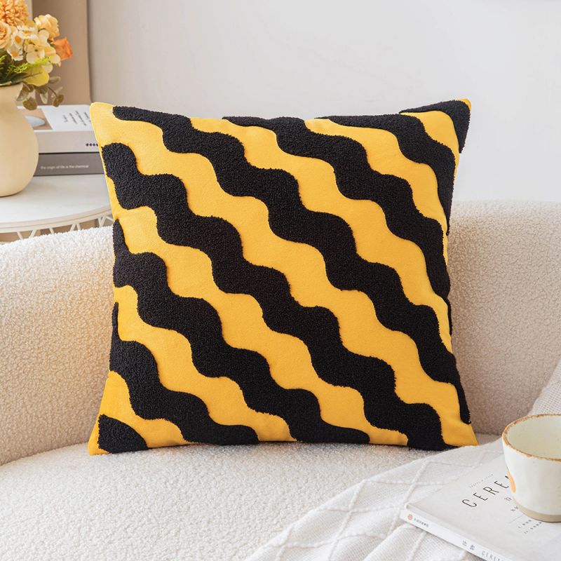 Pumpkin Embroidered  - pillowcase 18&quot;x18&quot;