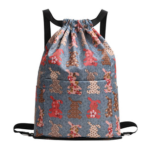 Drawstring Folding Waterproof Backpack