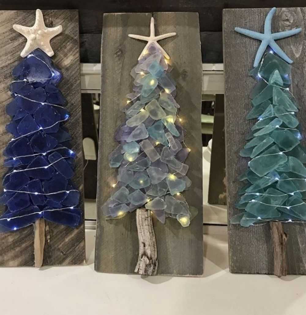 Glass Christmas TreeDIY