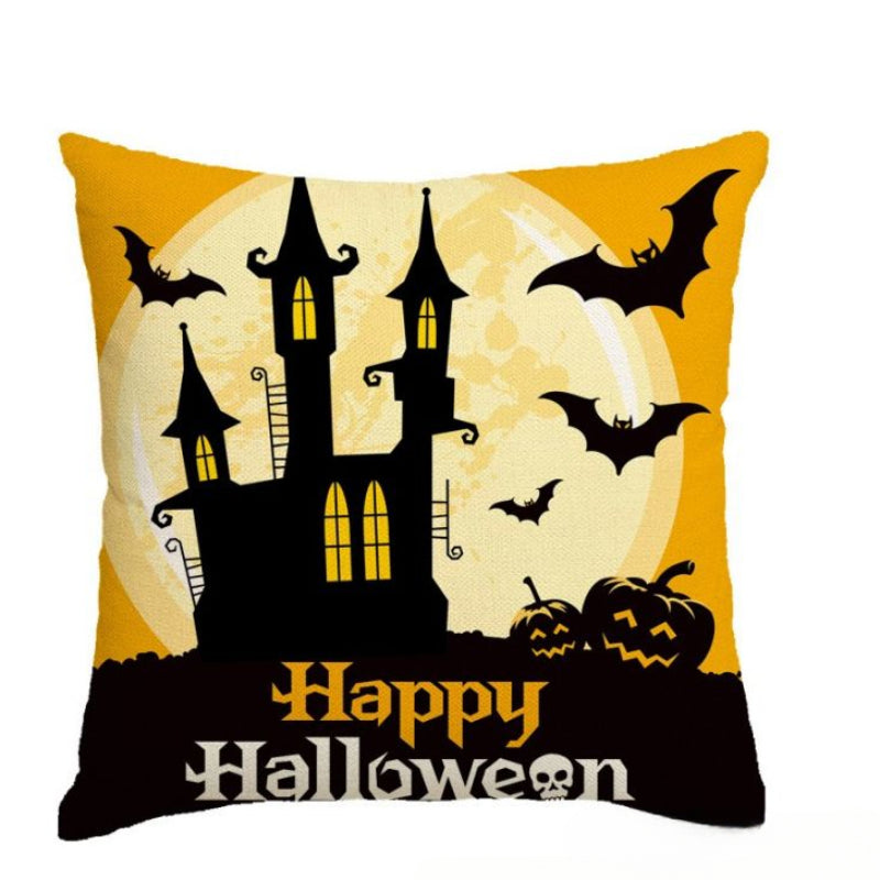Happy Halloween Theme - pillowcase 18&quot;x18&quot;