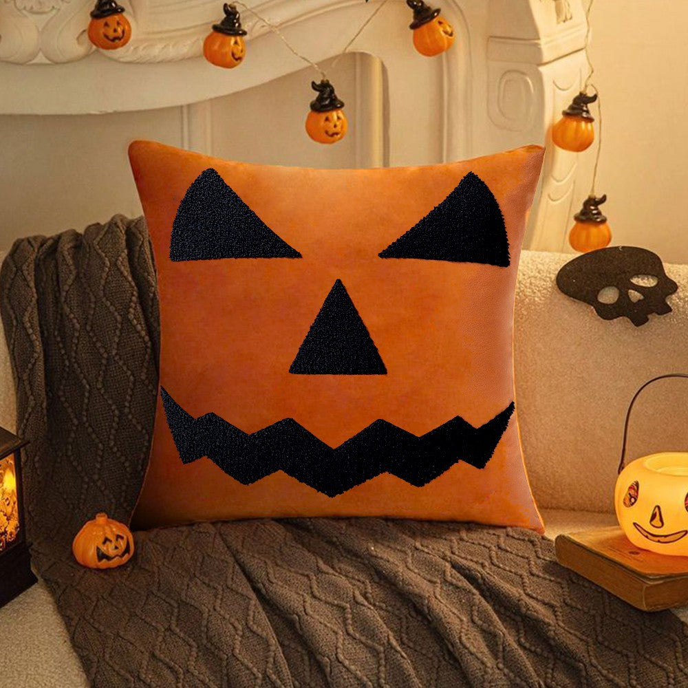 Trick or Treat Pumpkin - pillowcase 18&quot;x18&quot;
