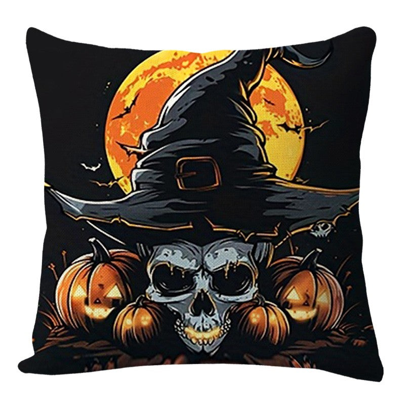 Skull Party Theme-Pillow Covers 18&quot;x18&quot;