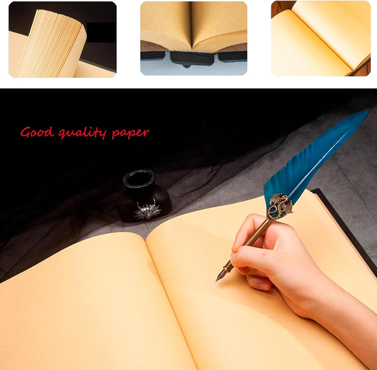 3D Dragon Eye Embossed Journal