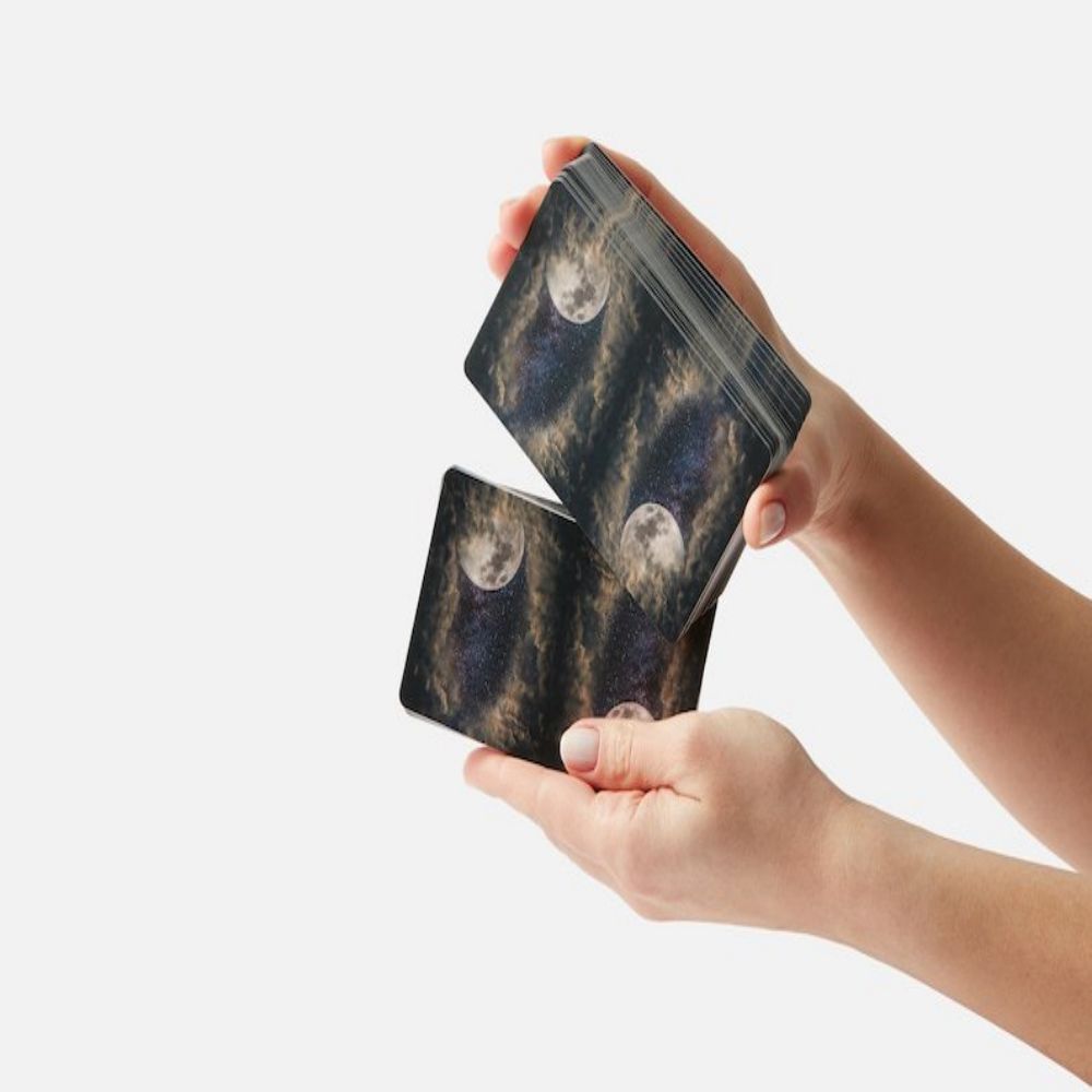 Tarot cards with meaning on it