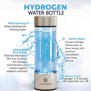Hydrogen Water Bottle - 420ML