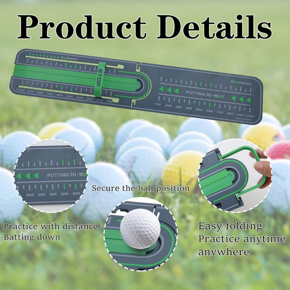 Golf Precision Distance Putting Drill