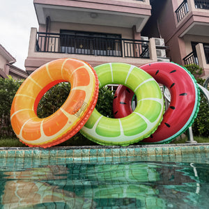4PCS Fruit Pool Floats - Adult & Child