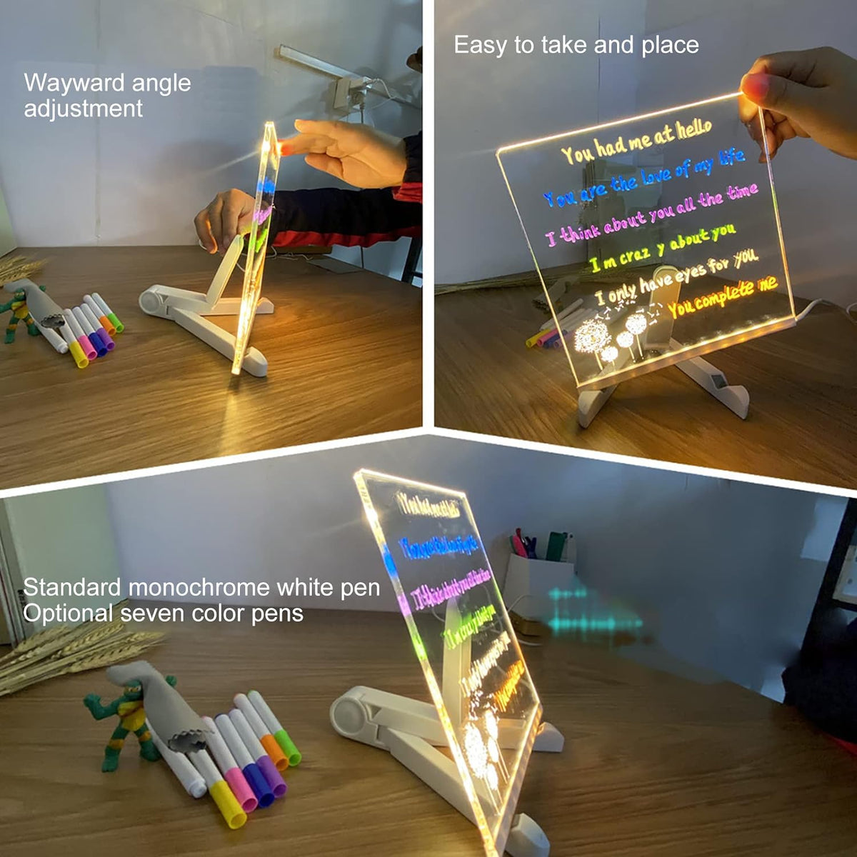 DIY Message|Painting Board Night Lights