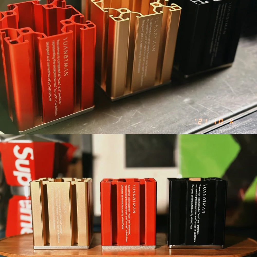 Aluminum profile scented candle