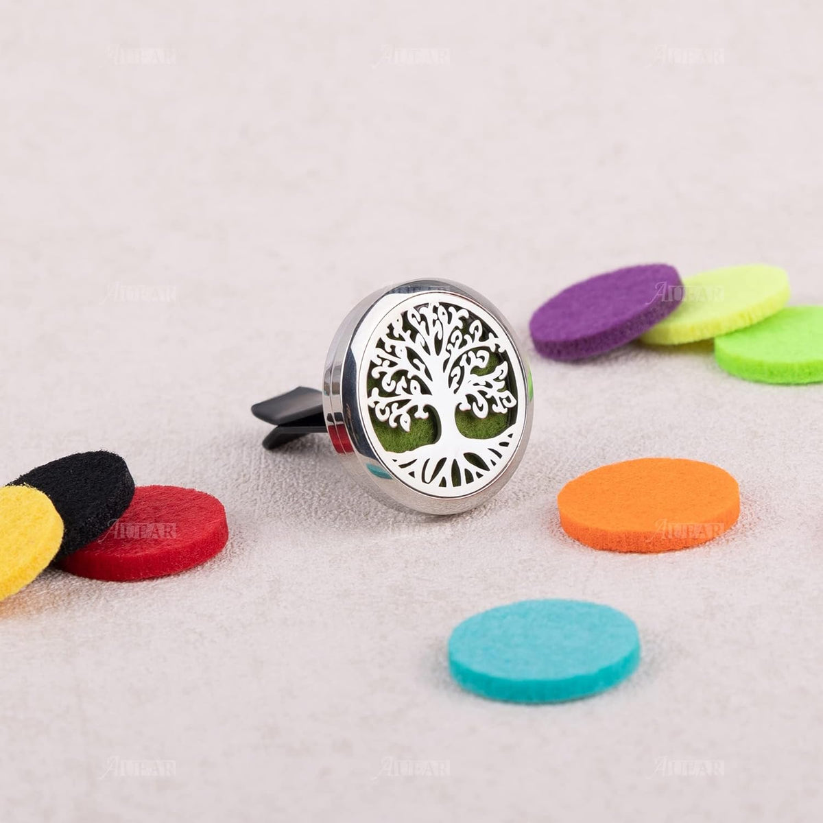 Tree of Life Premium Stainless Steel Car Diffuser