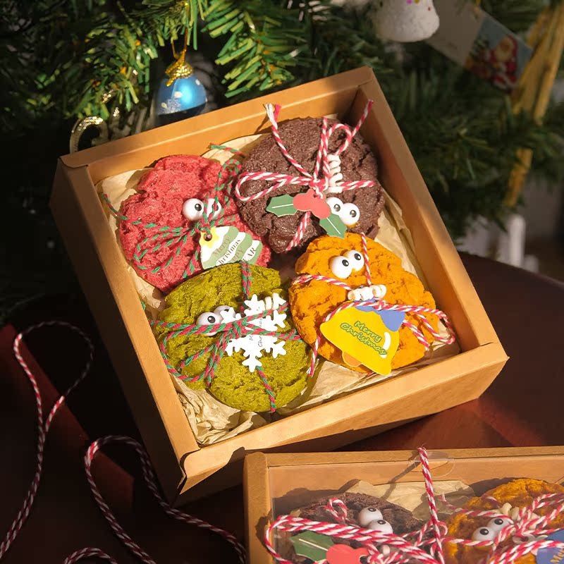Cute Cookie Scented Candle Gift Box