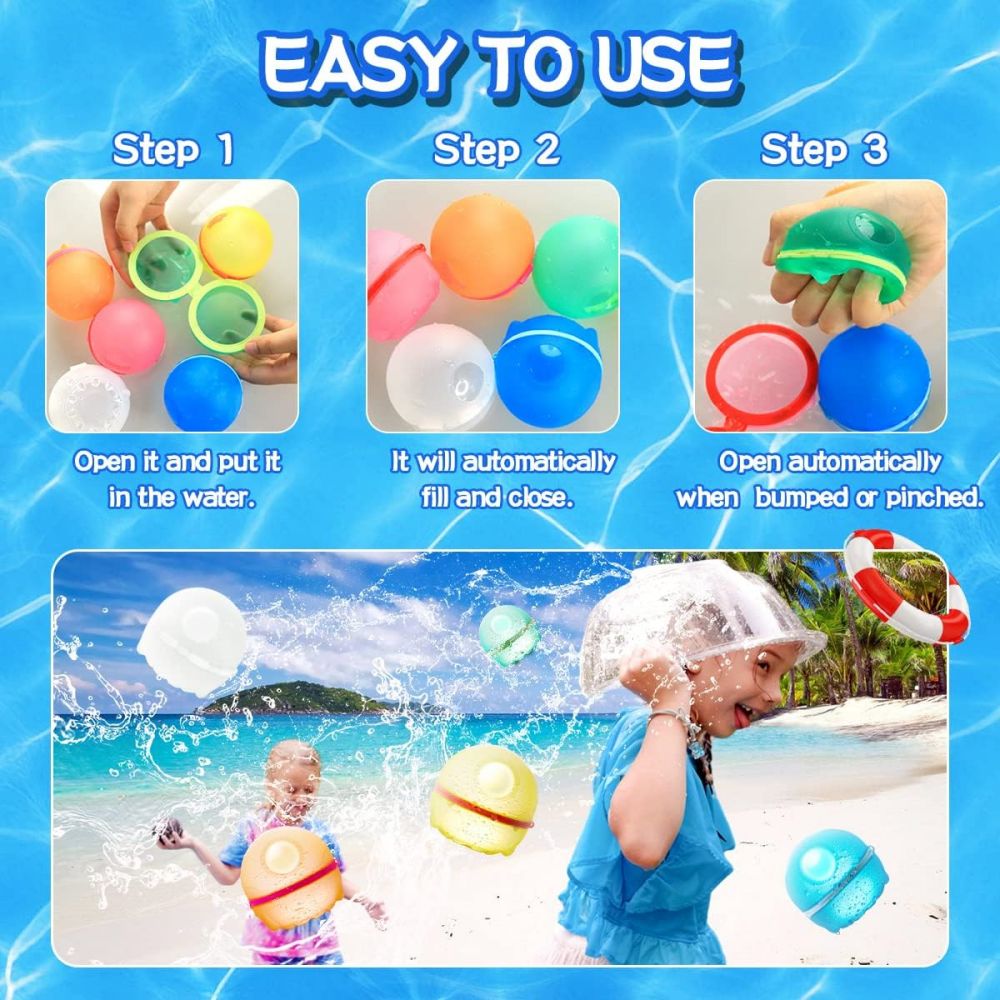 Water Balloons(12PCS/16OCS/24PCS)