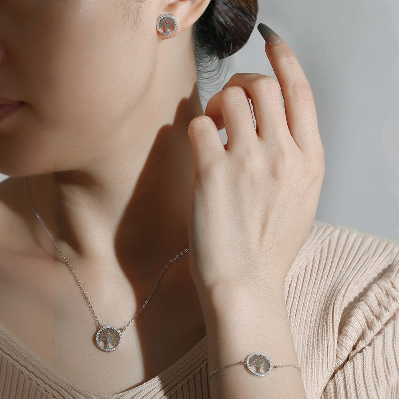 Sterling Silver Tree of Life Necklace