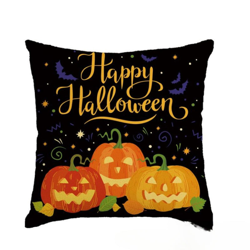 Happy Halloween Theme - pillowcase 18&quot;x18&quot;