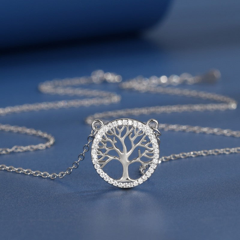 Sterling Silver Tree of Life Necklace
