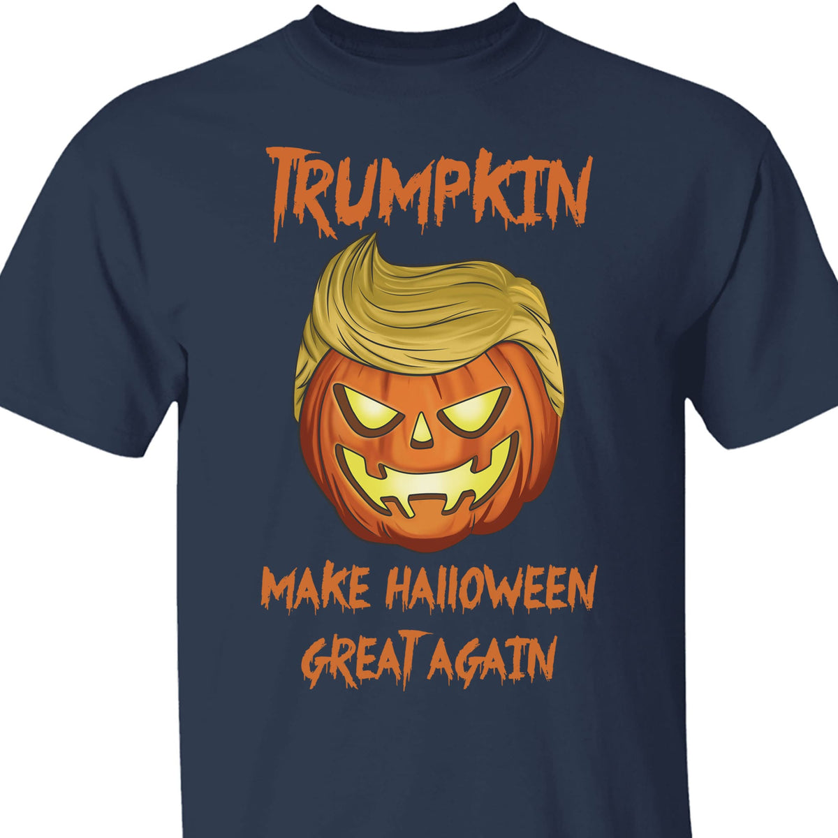 Trumpkin 2024 USA Make Halloween Great Again Funny T-Shirt