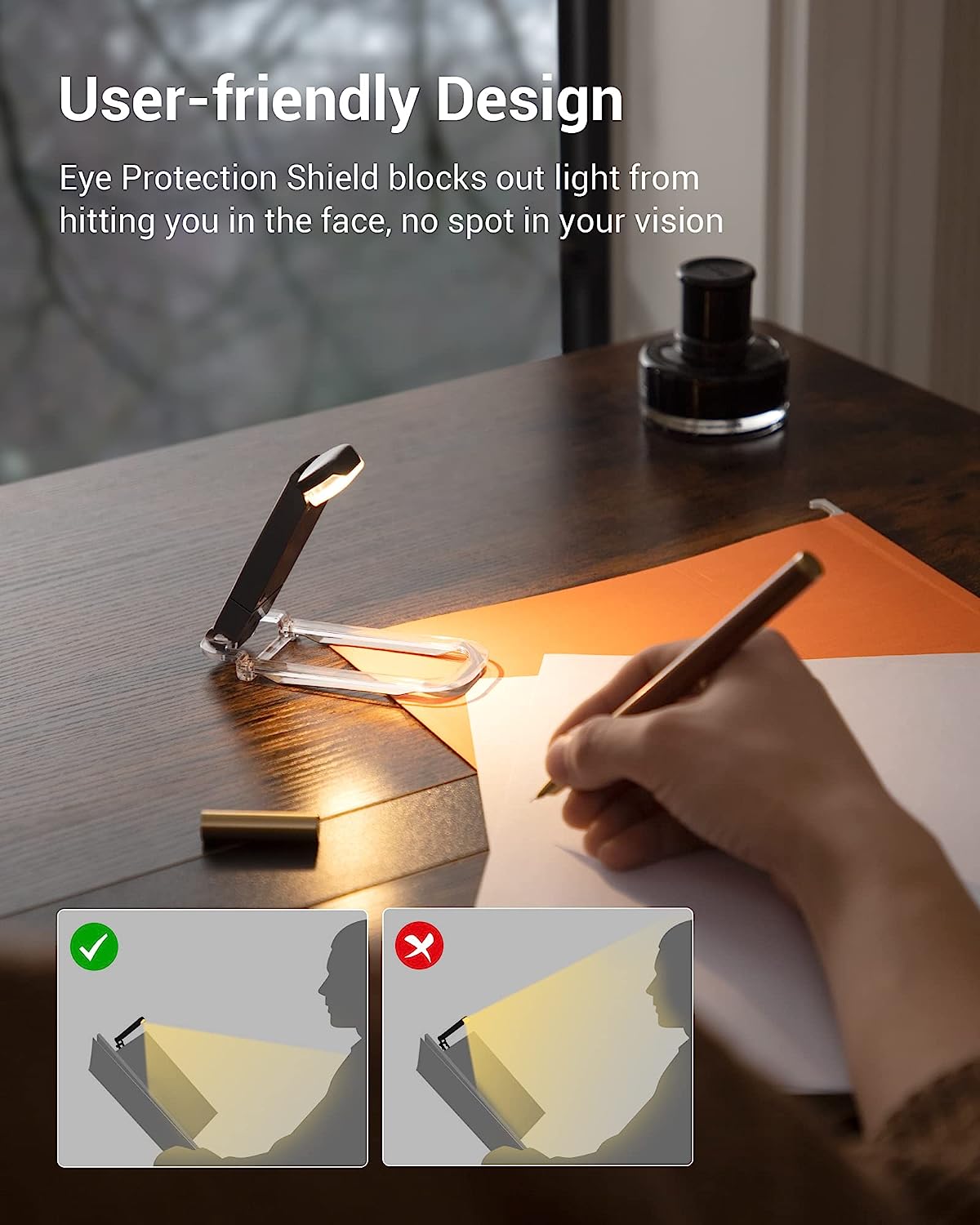 Flexible Book Light Head