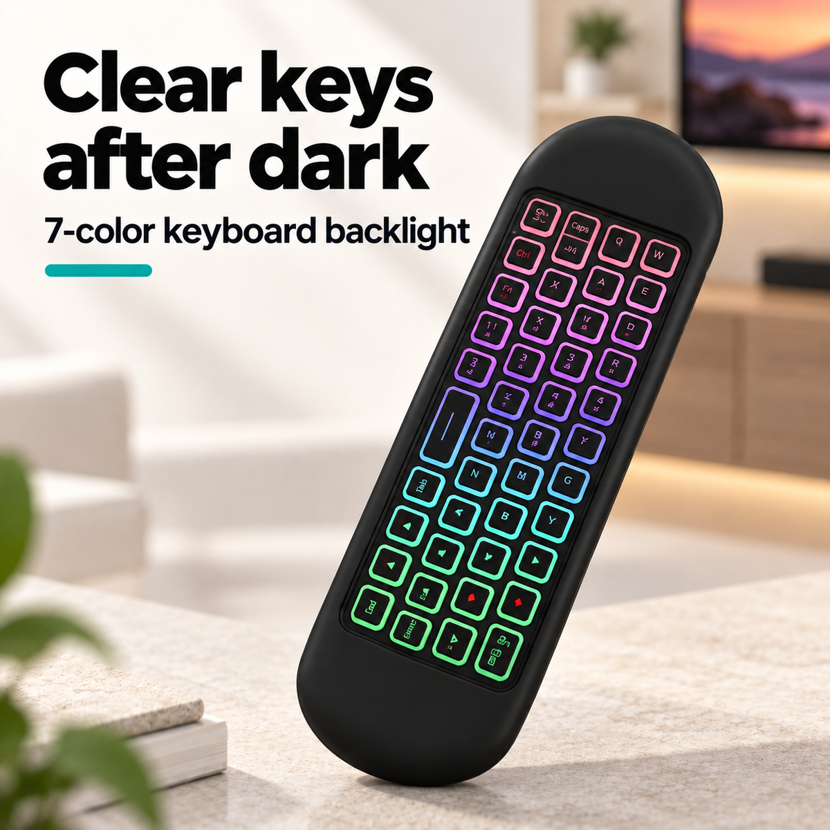 Mini M5 seven-color keyboard backlight