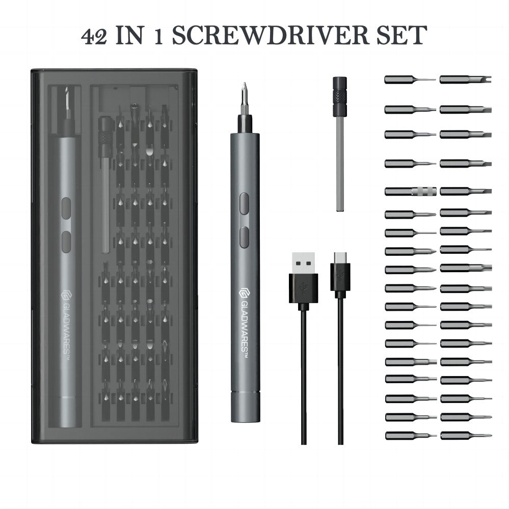 A Great Gift For Men - A Precision Electric Screwdriver That Can Be Engraved With A Name.