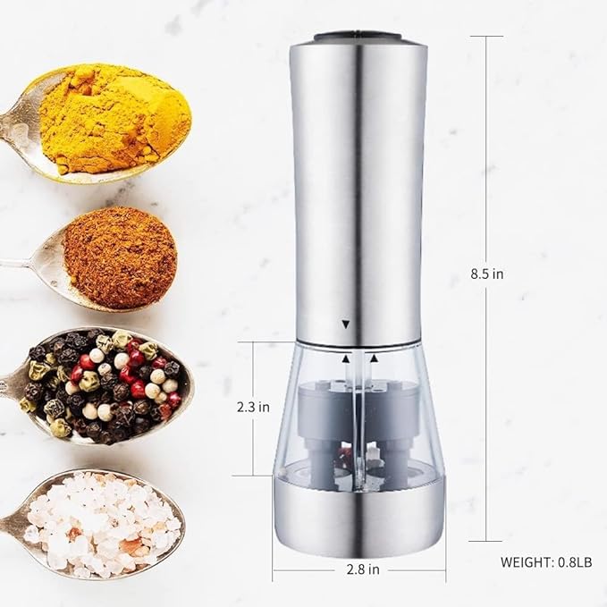 2 in 1 Electric Pepper Mill