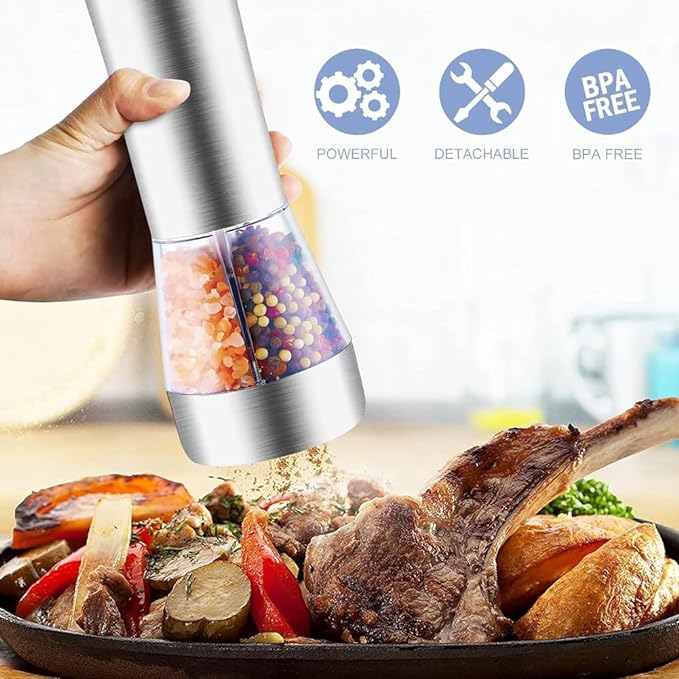 2 in 1 Electric Pepper Mill