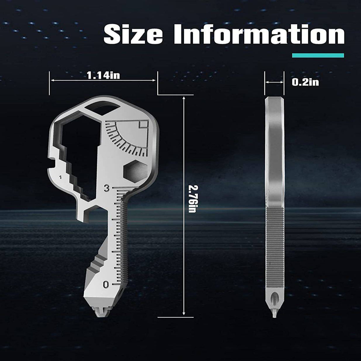 Key Shaped Pocket Tool - GLADWARES ™