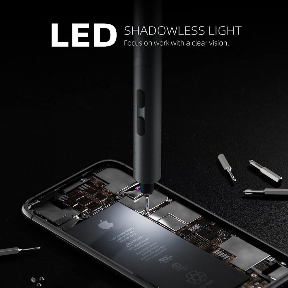 A Great Gift For Men - A Precision Electric Screwdriver That Can Be Engraved With A Name.