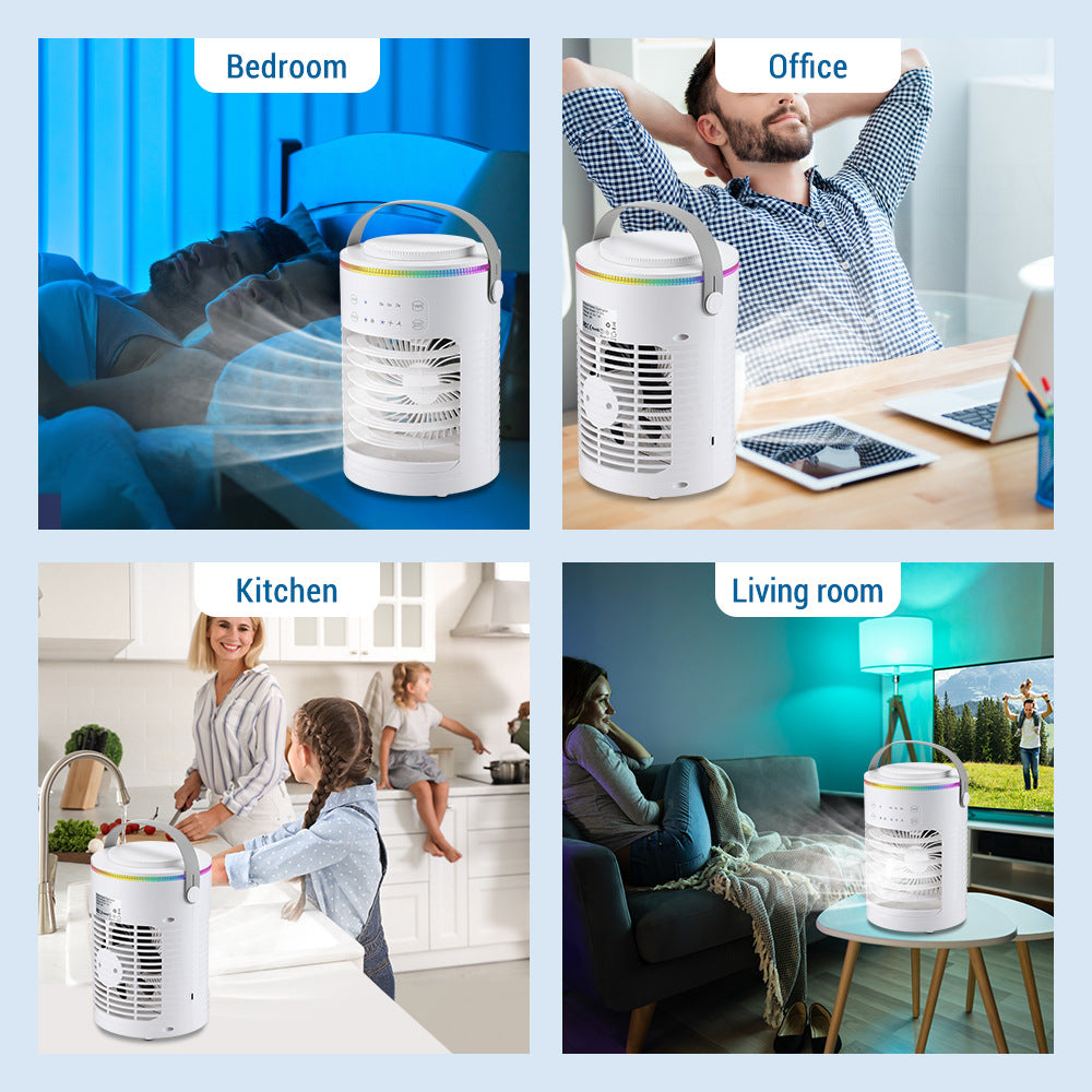 Desktop air condition fan