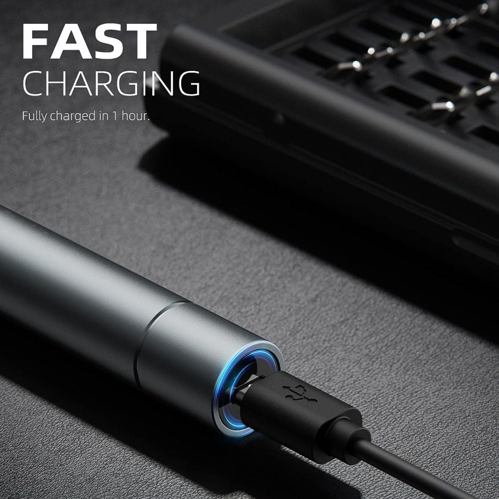 A Great Gift For Men - A Precision Electric Screwdriver That Can Be Engraved With A Name.