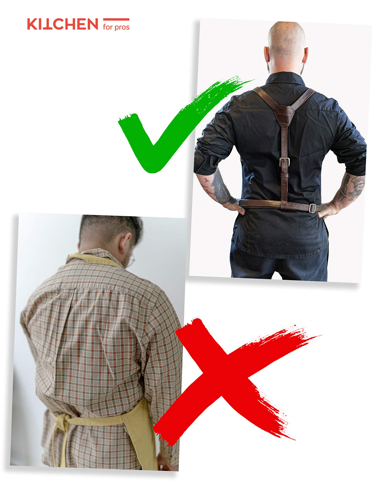 Multifunctional custom apron - GLADWARES ™