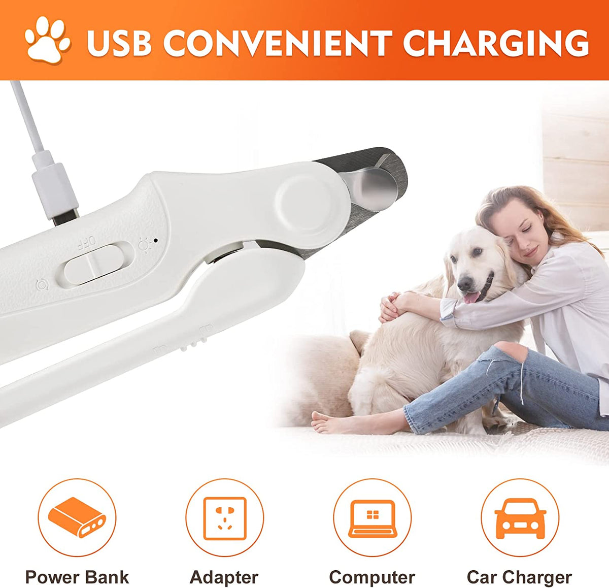 Upgraded 2 IN 1 Pet Nail Grinding - GLADWARES ™